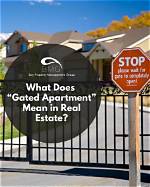 What Does Gated Entry Mean?
