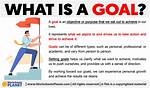 What Does Goals Mean?
