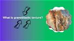 What Does Granoblastic Mean?