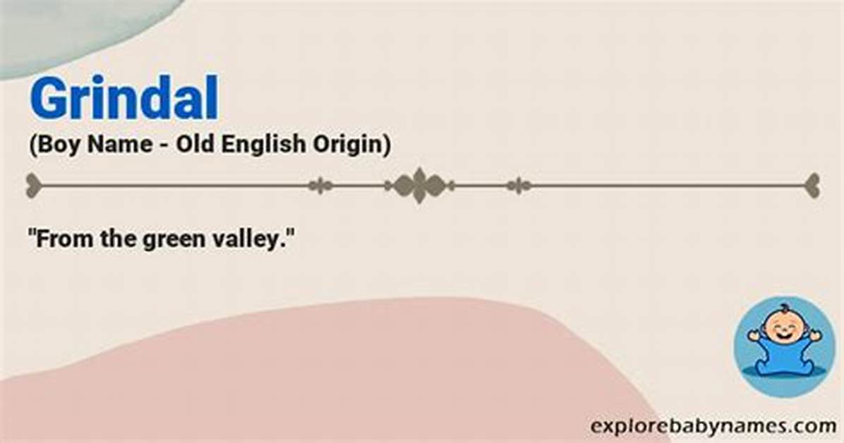 What Does Grindal Mean?
