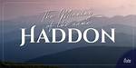 What Does Haddon Mean Name?