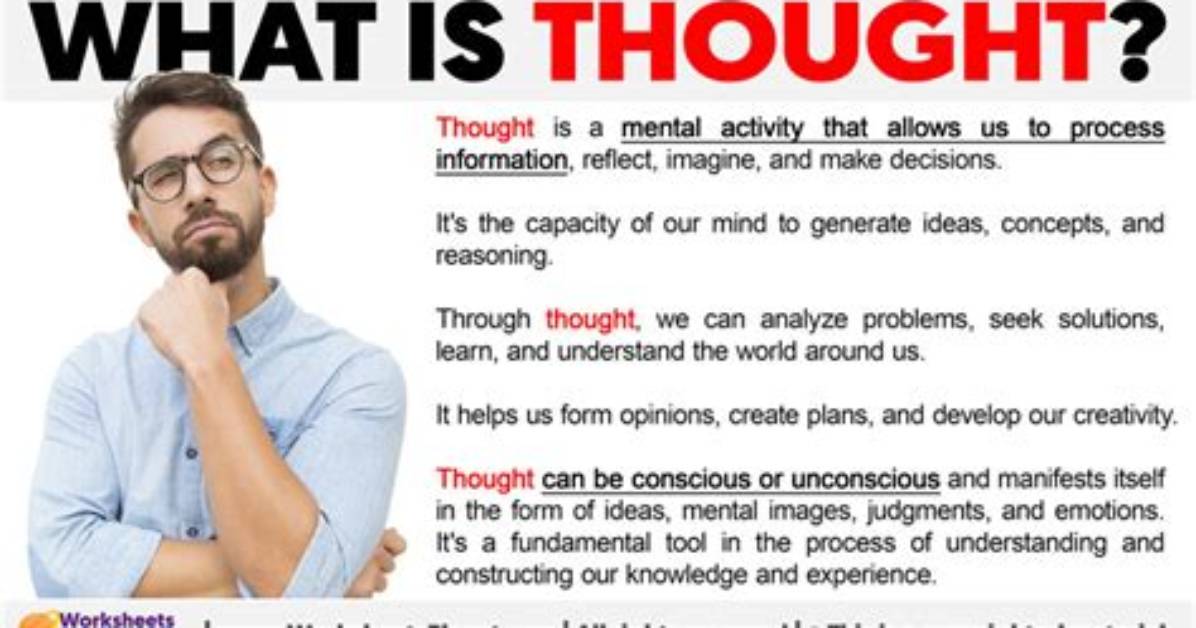 What Does Half Thought Mean?