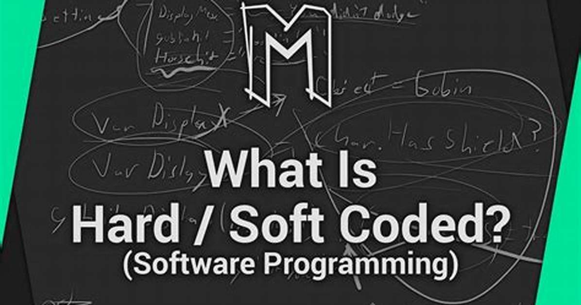 What Does "Hard Coded" Mean?