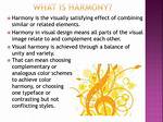 What Does Harmonious Mean