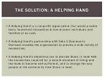 What Does Helping Hand Do
