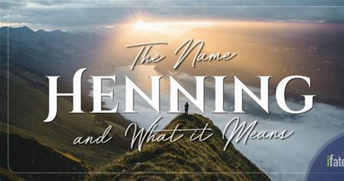 What Does Hennin Mean?