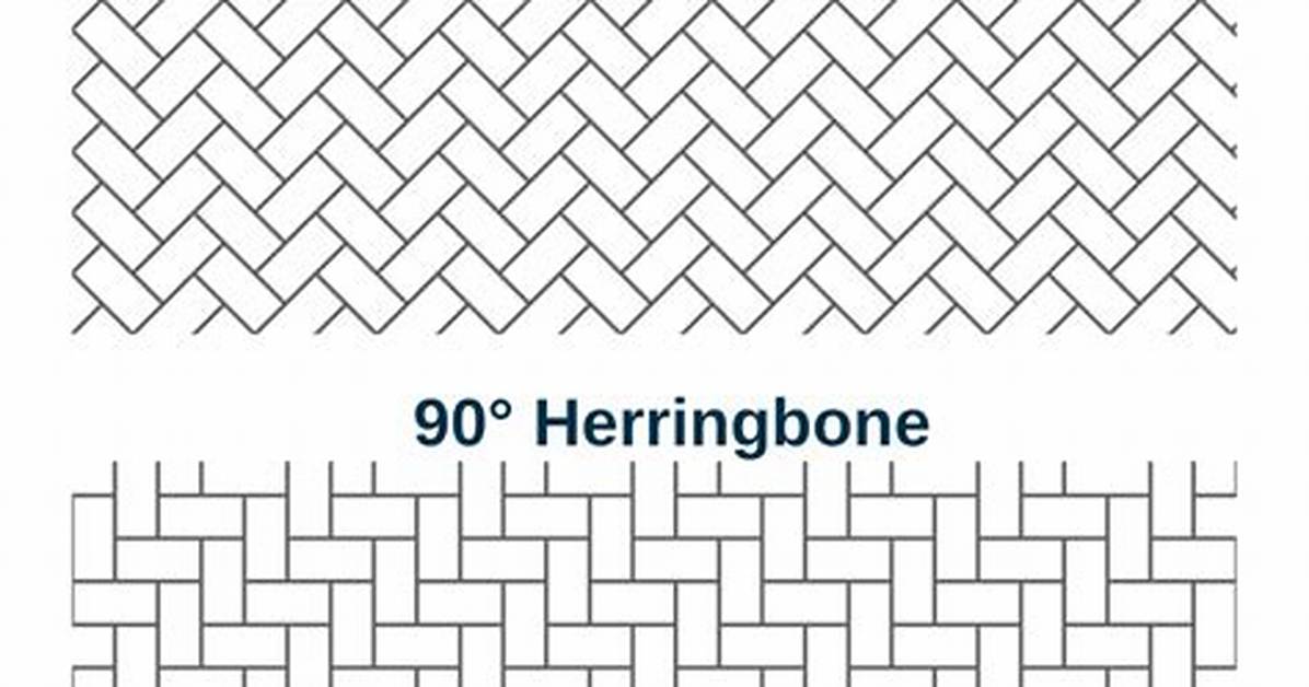 What Does Herringbone Pattern Look Like