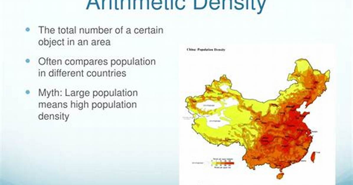 What Does High Arithmetic Density Mean?