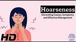 What Does Hoarsely Definition?