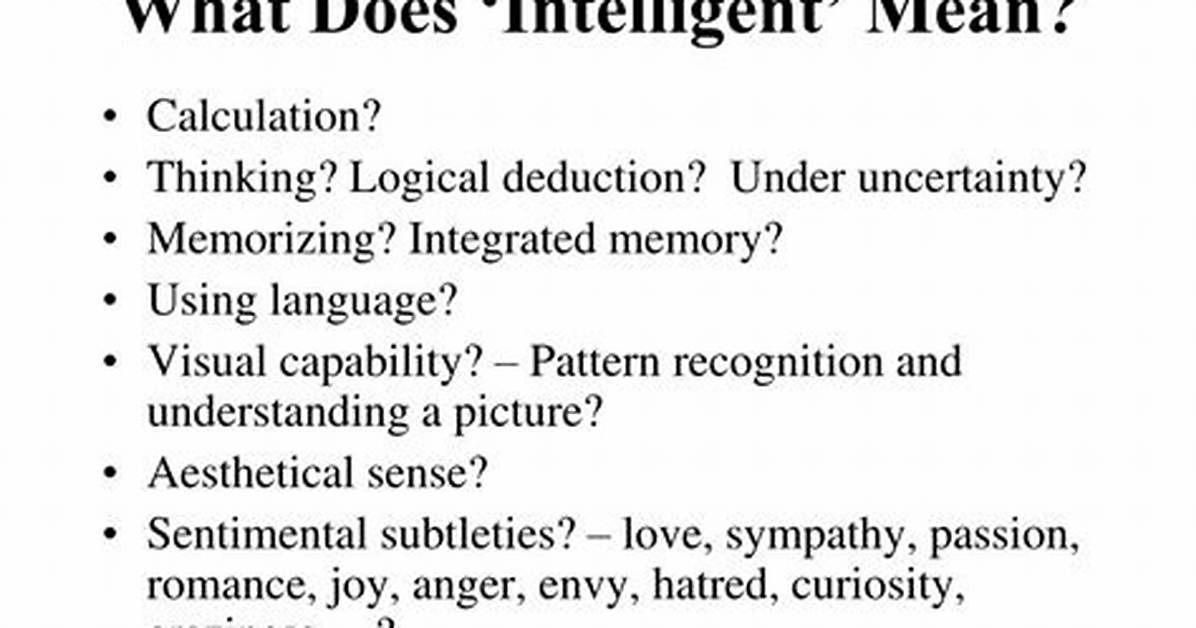 What Does Hyper Intelligent Mean?