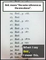 What Does Ibid Mean
