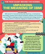 What Does Ibm Mean