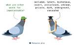 What Does Imperceivable Synonyms?
