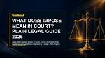What Does Impose Mean