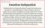What Does Indignation Mean