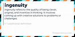 What Does Ingenuity Mean