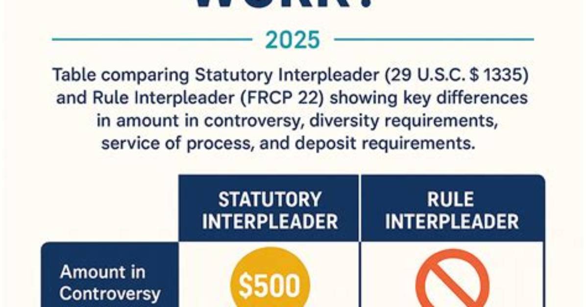 What Does Interpleader Mean?