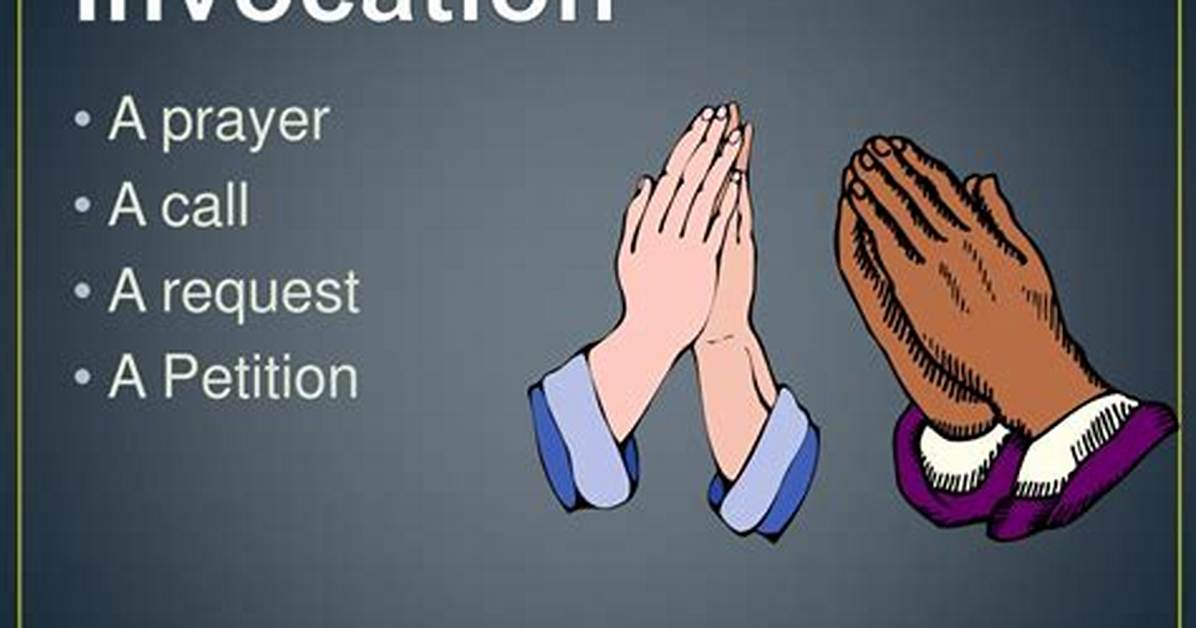 What Does Invocation Mean?