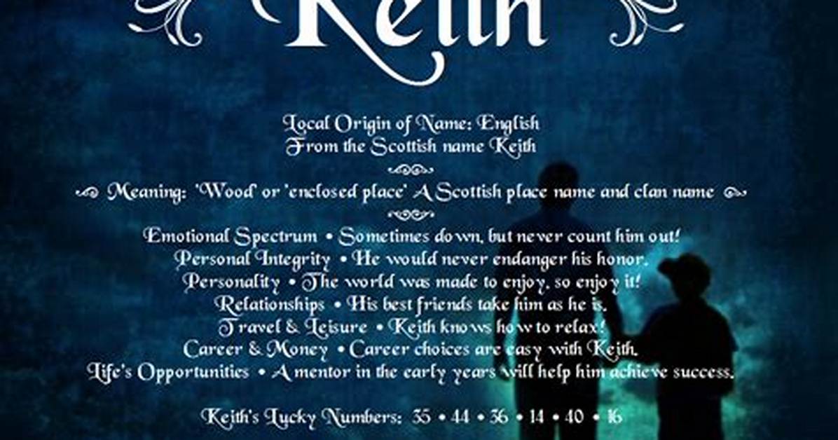What Does Keith Mean?