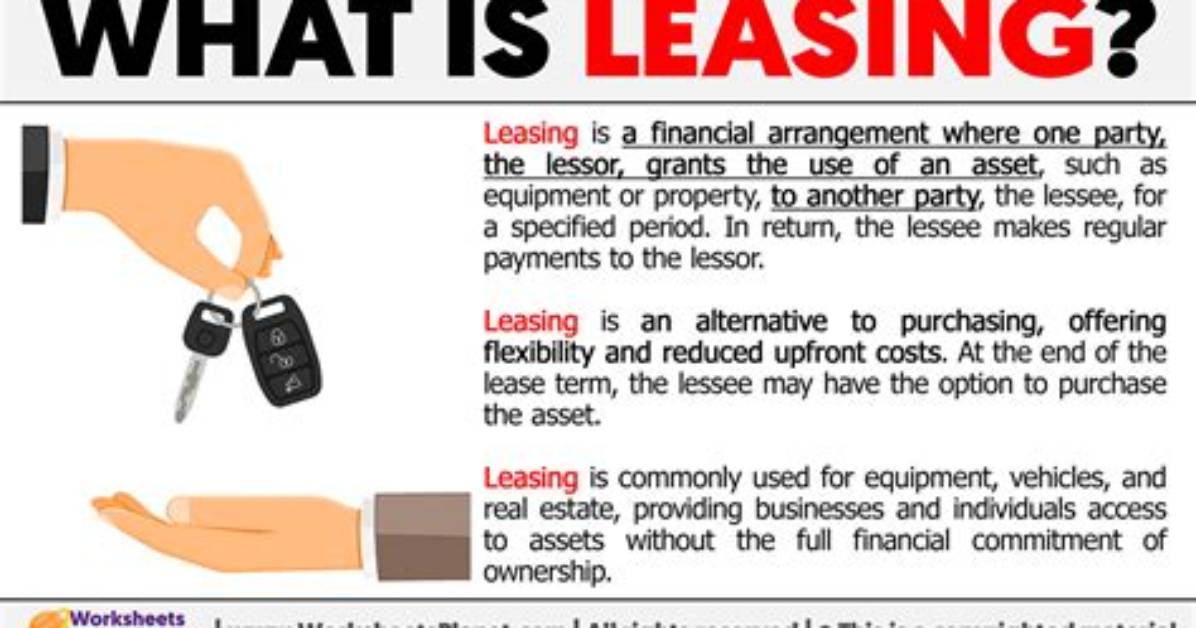 What Does Leasing Mean?