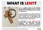 What Does Lent Mean