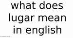 What Does Longas Mean?