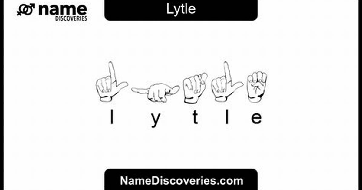 What Does Lytle Mean?