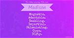 What Does Madison Mean?