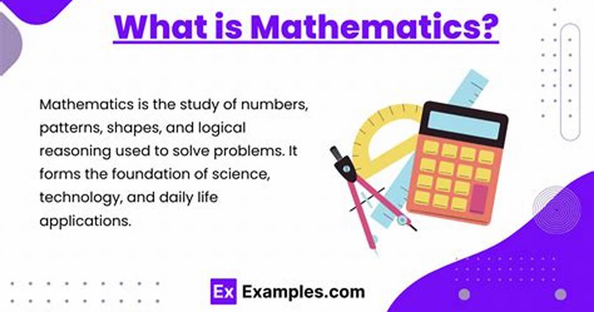 What Does Math Stand For