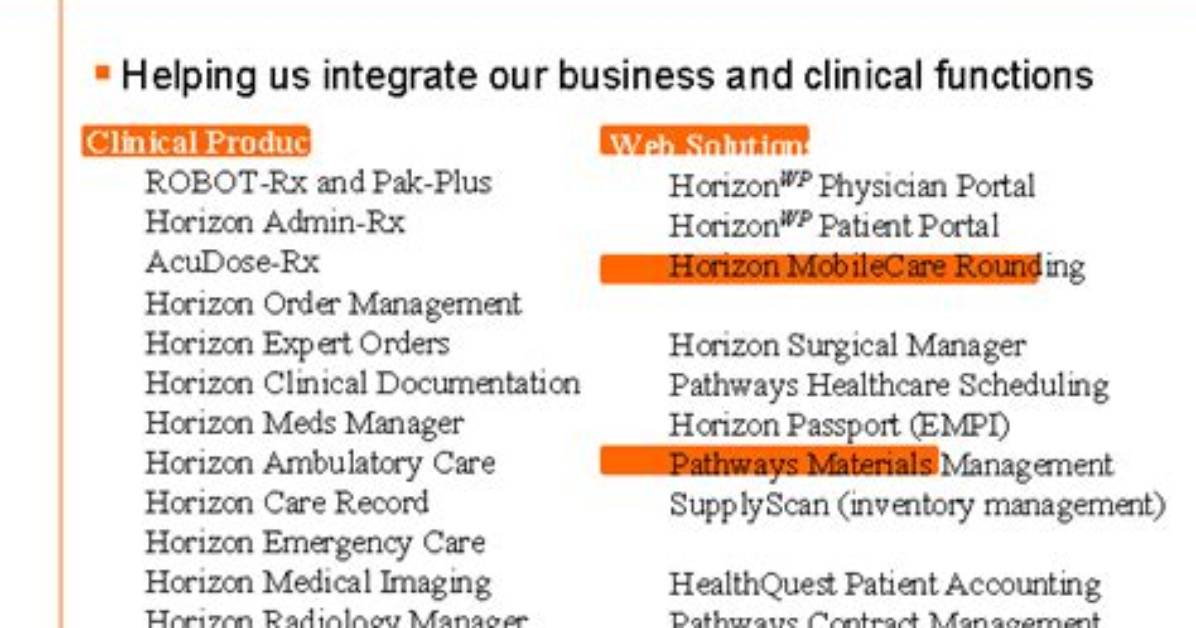 What Does Mckesson Do?