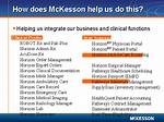 What Does Mckesson Do?