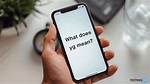 What Does. Mean in Texting