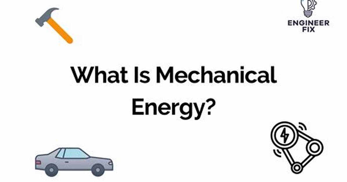 What Does Mechanically Mean?