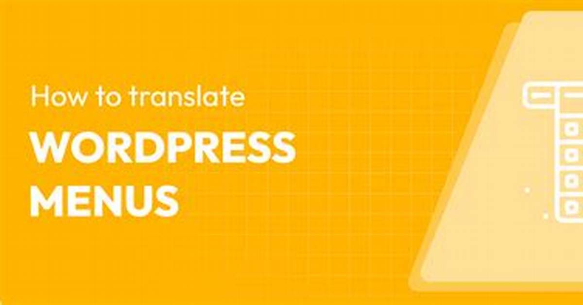 What Does Menu Mean in Wordpress?