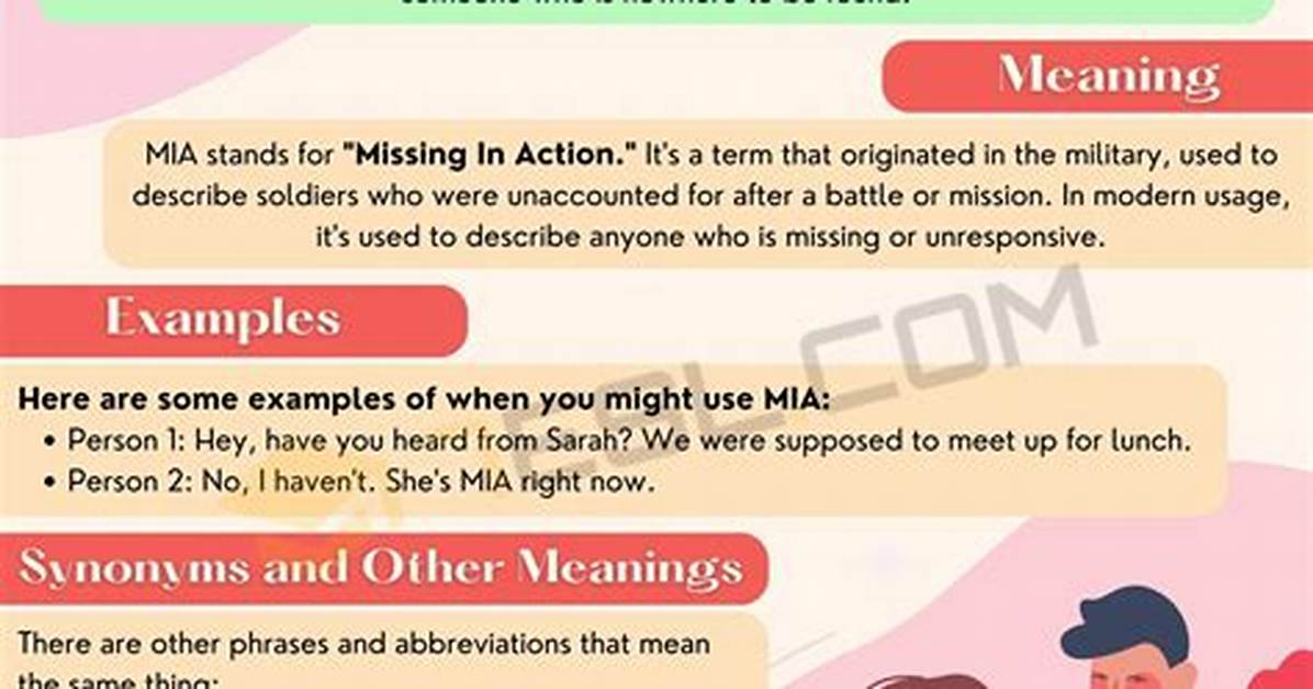 What Does Mia Mean?