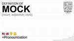 What Does Mock Mean
