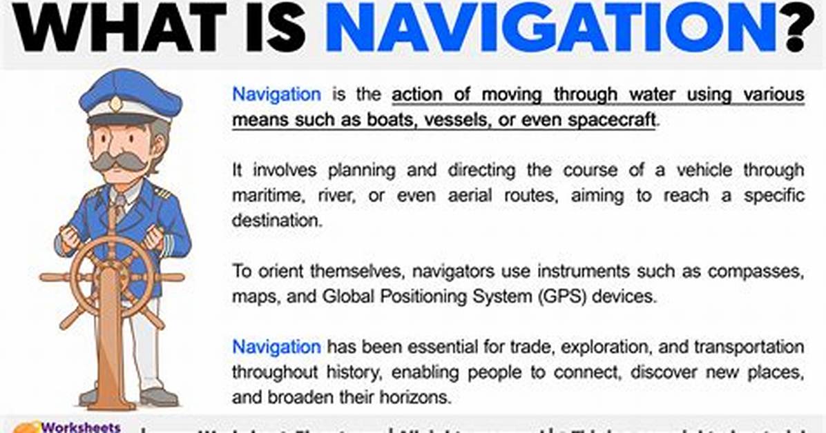 What Does Navigate Mean