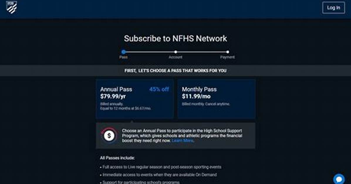 What Does Nfhs Cost
