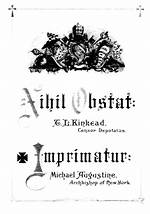 What Does Nihil Obstat Mean?