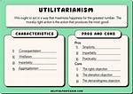 What Does Non Utilitarian?