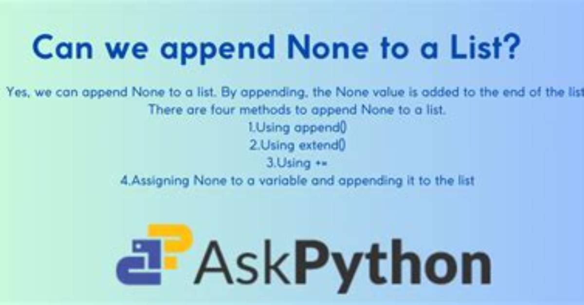 What Does None Mean in Python?