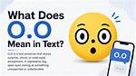 What Does O/ Mean