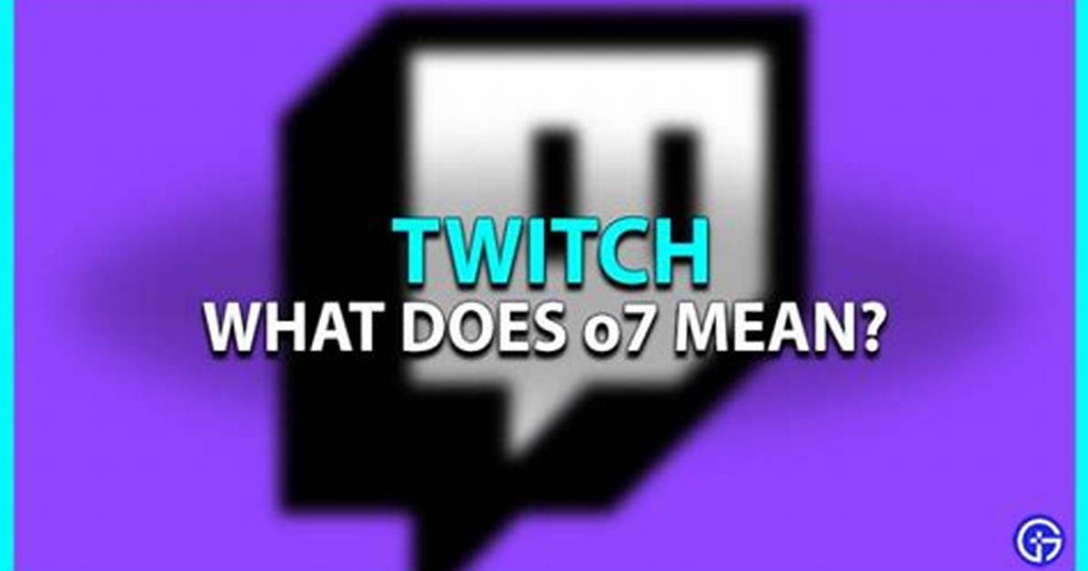 What Does O7 Mean Ffxiv?