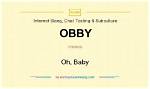 What Does Obby Mean?