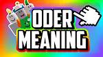 What Does Oding Mean in Text?