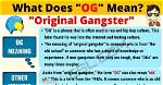 What Does Og's Mean?