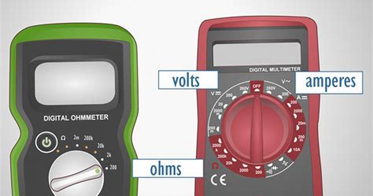 What Does Ohmmeter Mean?