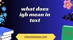What Does Oldish Mean?
