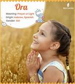 What Does Ora Mean