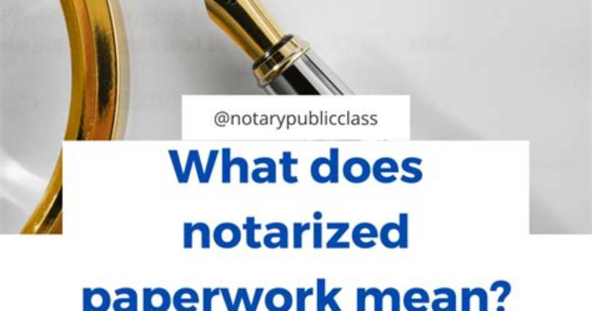 What Does Paperwork Mean